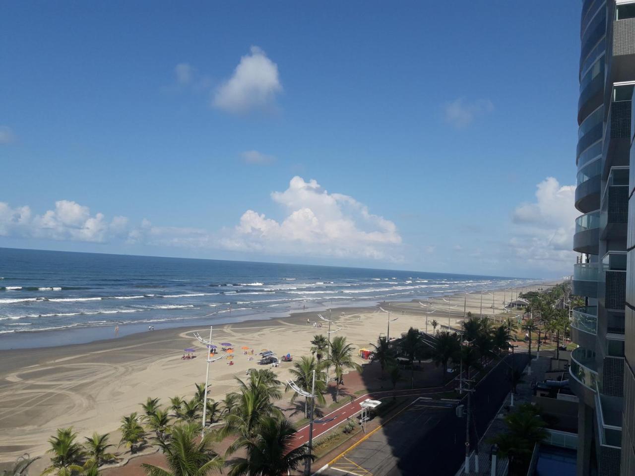 Apartamento De Frente O Mar Praia Grande Hotel Solemar Esterno foto